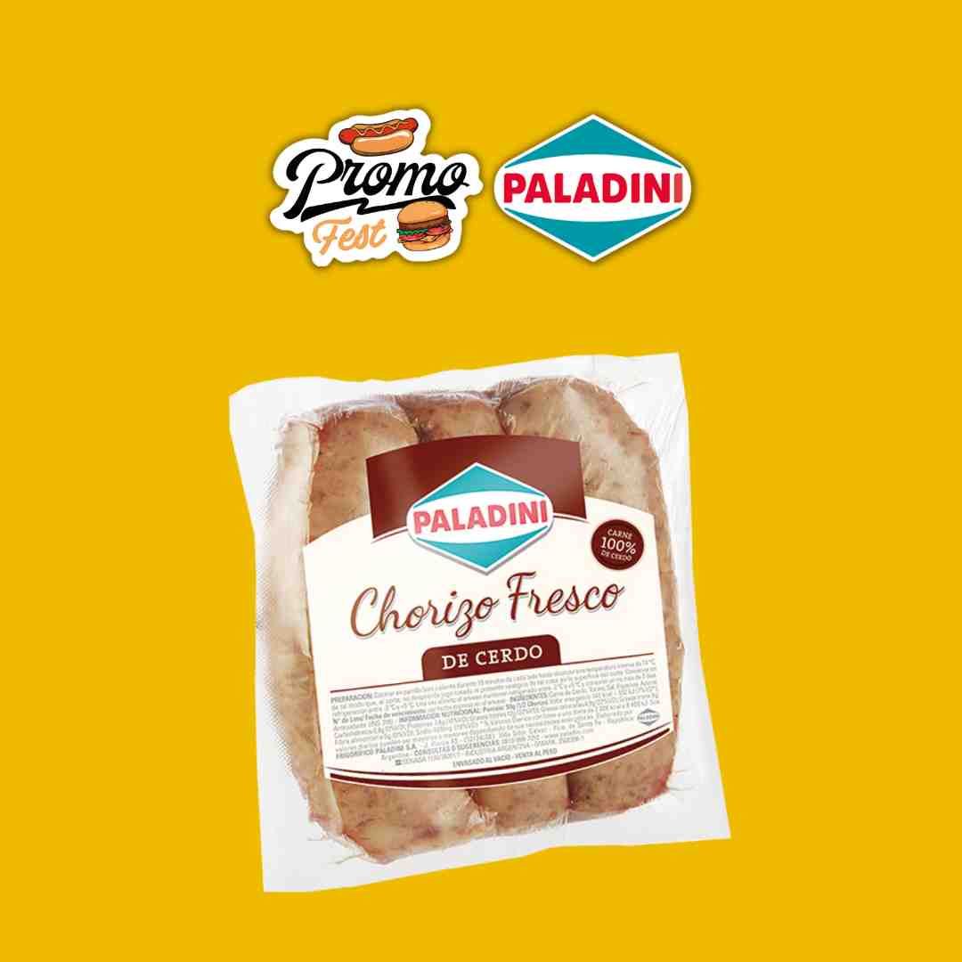 CHORIZO ESPECIAL PALADINI X3UNI